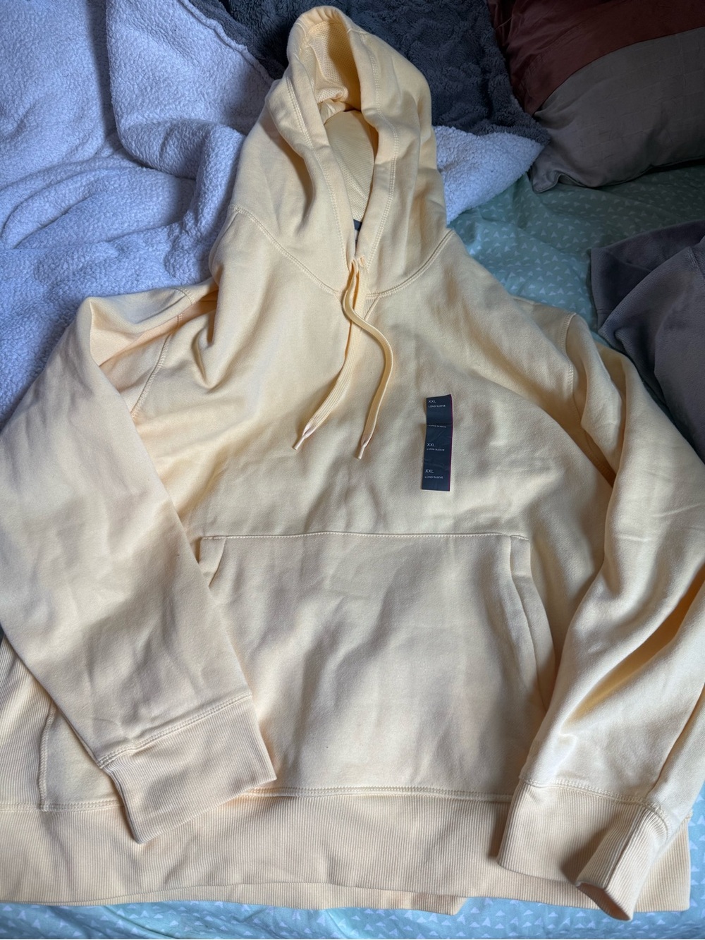 all in motion Pale Yellow Pullover Hoodie